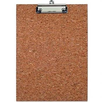 Aufhängbares Klappbrett aus Naturkork – Maul‑Modell, starke Klemme (A4 33x24x1,3 cm)