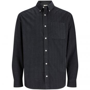 Camicia Jack&Jones Jprblubrook Nera a Maniche Lunghe Comfort Fit