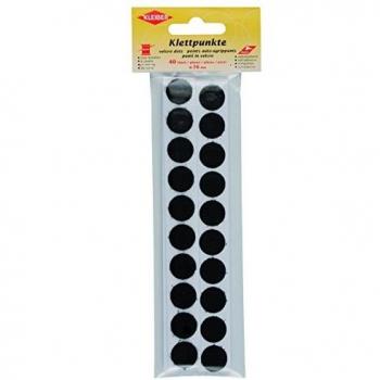 KLEIBER Klett-Dots, 16 mm, schwarz
