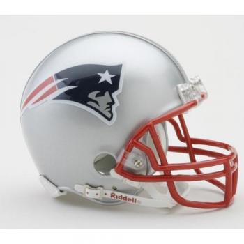 New England Patriots Mini Helmet (Replica) w/ Z2B Mask