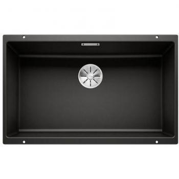 Blanco Évier Subline 700‑U Silgranit Noir – 700 mm