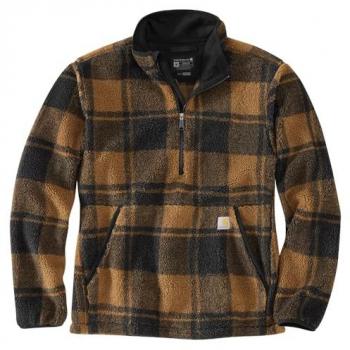 Carhartt Loose Fit Fleece Pullover Schwarz Braun S male