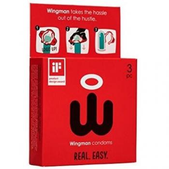 Wingman EasyCarry Condoms – 3 Units