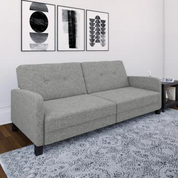 Boston Sofa Bed in Grey Linen