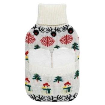 Plic Care Bouillotte 2 L avec Housse Sapin et Chaussettes