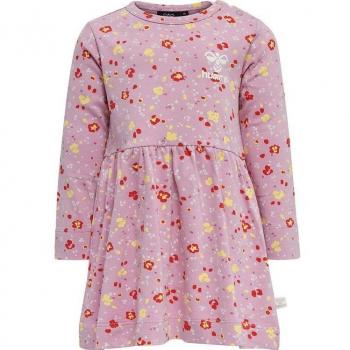 Coton enfant robe Hummel HMLMIRA manches longues