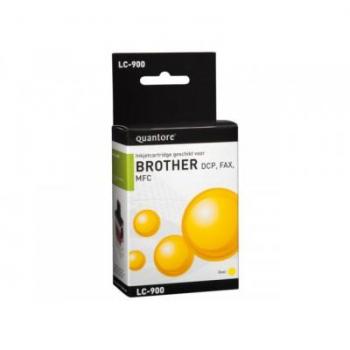 LC-900 Gelinkte Geel Inktcartridge (Quantore voor Brother)