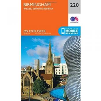 Ordnance Survey Map of Birmingham