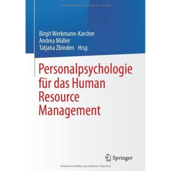 Personalpsychologie für das Human Resource Management