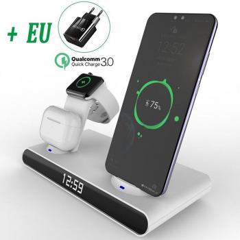 Cargador Multiuso 30W 6 en 1 para iPhone, Watch y AirPods