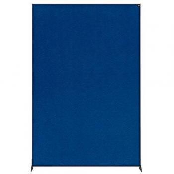 Nobo 1200 × 1800 mm Blue Free-Standing Anti-COVID Screen