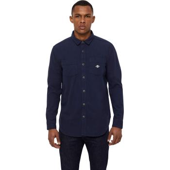 Superdry Herren-Langarm schwarz/rot L (Schwarzblau)