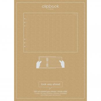 Undated Year Planner A5 Filofax Clipbook