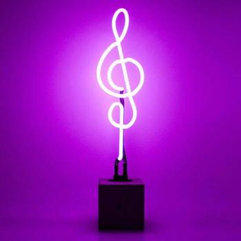 Handgefertigte Neon Tischleuchte