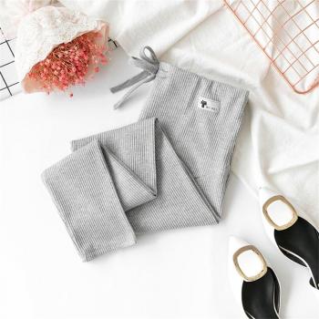 Pantalones de Maternidad Elásticos a Rayas, Leggings para Embarazadas, Ropa de Fitness 2022