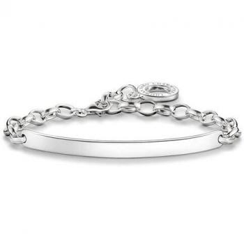 THOMAS SABO Damen-Armband Charm Club 925 Silber 18 cm