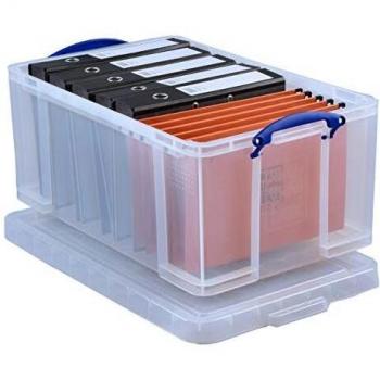 Scatola di plastica Really Useful 64L trasparente