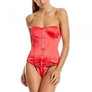 CORSÉ ROJO CARAMEL NUIT TALLA S/M