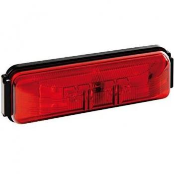 Luce di avviso a 4 LED rossa 24V