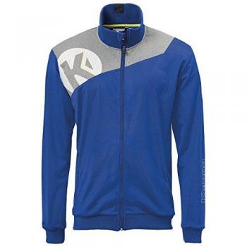 Kempa Core 2.0 Herren Polyjacke, royal/Dunkelgrau Melange, M
