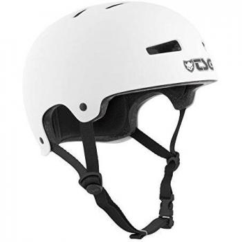 TSG Helmet Evolution Solid Color, White (Satin White), S/M