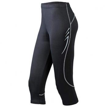 James and Nicholson Men's Running 3/4 Tights (XL) (Black)