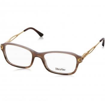 Sferoflex SF1557B C589 Women’s Eyeglasses Brown Size 50 (Frame Only)