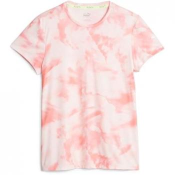 T-shirt Femme Puma Run Favorite Imprimé All Over Rose Taille S