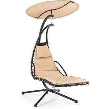 Blumfeldt Dahlia Chaise Longue Suspendue Rembourrage 3cm