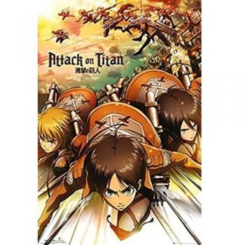 Attack on Titan – Kunstdruck 91,5 × 61 cm