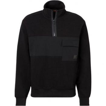 Blusa Deportiva Hombrera Boss 50531262 Negra