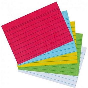 Fiches Bristol 170g Format A8 Quadrillé Blanc