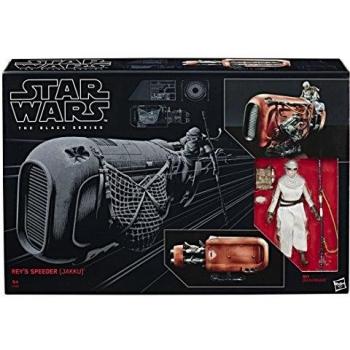 Hasbro Star Wars Black Series 6 Rey & Speeder Actionfigurenset