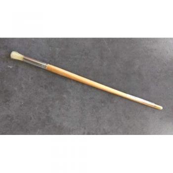 Pincel brico redondo cerda blanca n.  1