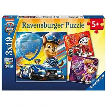 Paw Patrol Film Edition – 3 x 49 Pieces Puzzle