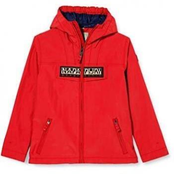 Napapijri K Rainforest S OP 2 Jacke für Jungen, Rot, 152