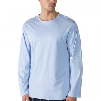 MEY Schlafshirt blau | 48