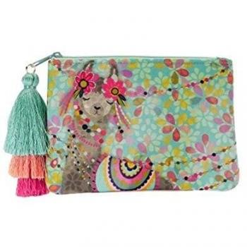 Llama Love Porte Monnaie Lama Gris