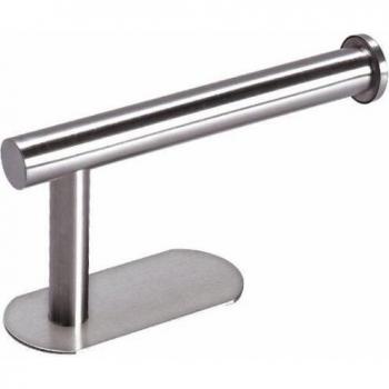 Wall-Mounted Stainless Steel Paper Towel and Toilet Paper Holder
