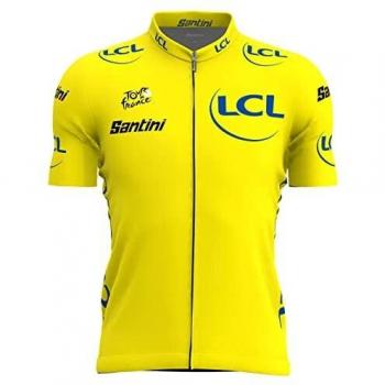Camiseta Santini Líder Tour de Francia Amarillo XL