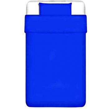 Tessuto cotone blu vitaXL: copripiumino e federa