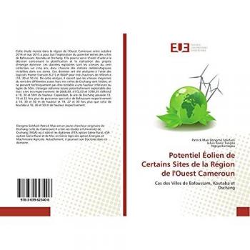 Potentiel eolien de Certains Sites de la Region de l'Ouest Cameroun