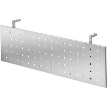 Mcbuero.de Knieraumblende H=35cm 120cm Silber