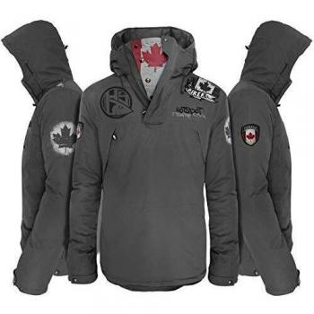 Hotspot Canada Grey XL Piker Mens Jacket