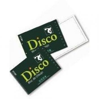 Bloc Dibujo Folio Espiral Liso 20 Hojas 130 gr Disco 230x340 mm