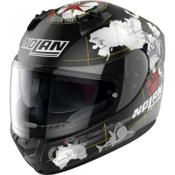 Nolan N60-6 Gemini Casco Réplica C. Checa Negro Blanco (L)