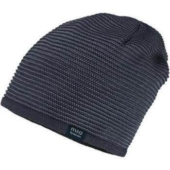 Maximo Navy Kids Oversized Two-Tone Beanie