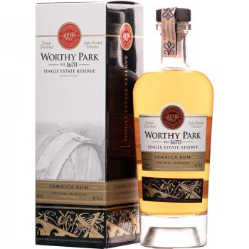 Rhum de Jamaïque WORTHY PARK Single Estate Reserve