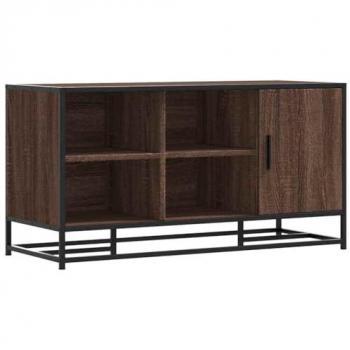 Scarpiera Design Rovere Marrone 100x40x53,5 cm