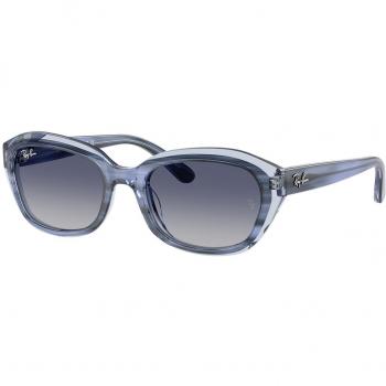 Ray-Ban Enfant RJ9081S 71764L Lunettes de soleil Acétate Bleues Géométriques 48mm